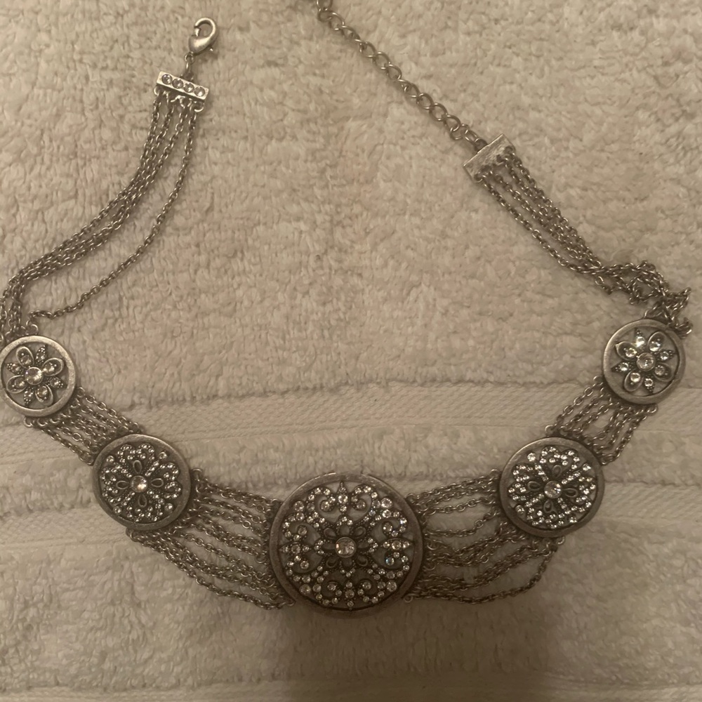 18” beautiful touchstone necklace